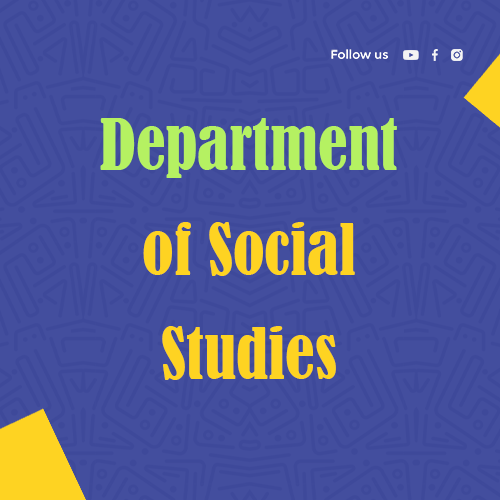 Social Studies Department