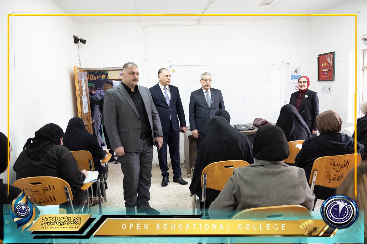 اللجنة الامتحانية المركزية تتابع ميدانيًا انطلاق الامتحانات النهائية في مركز الرصافة الدراسي